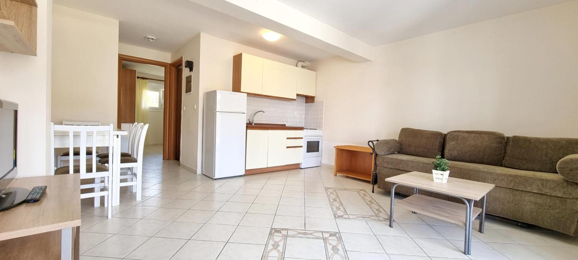 Bungalow White Apartments Polychrono Zimmer foto